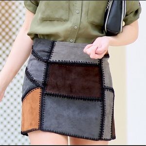 Zara Patchwork Skirt- sold out online!